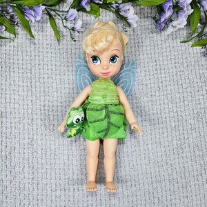 Disney Animators' Collection Tinkerbell Fairy Doll w/ Crocodile 16"